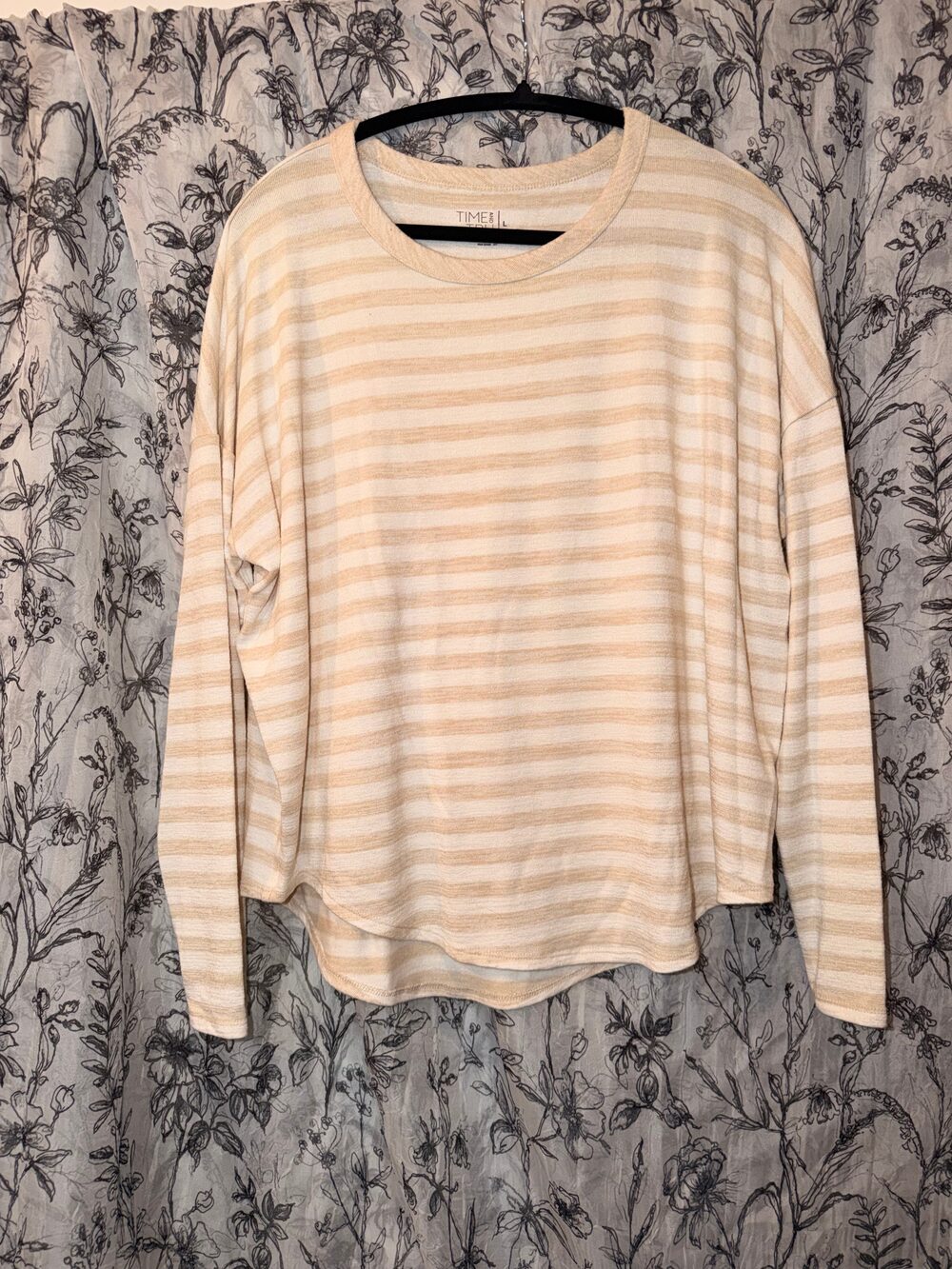 Time and Tru Striped Long Sleeve